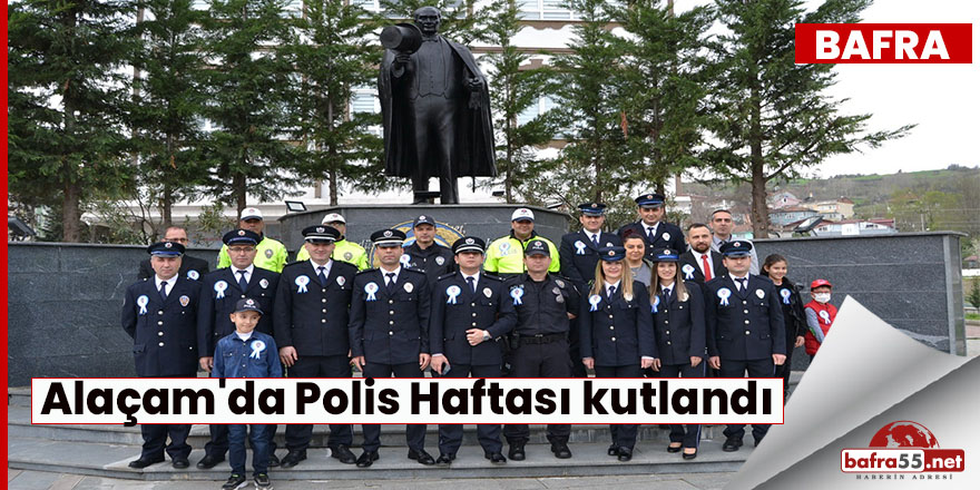 Alaçam'da Polis Haftası kutlandı