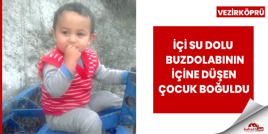 İçi Su Dolu Buzdolabının İçine Düşen Çocuk Boğuldu