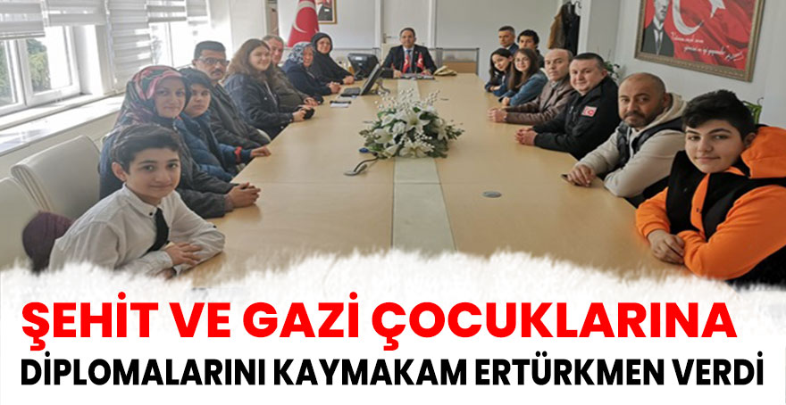 Şehit ve Gazi çocuklarına ödül töreni