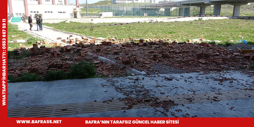Sinop Üniversitesinde görünmez kaza