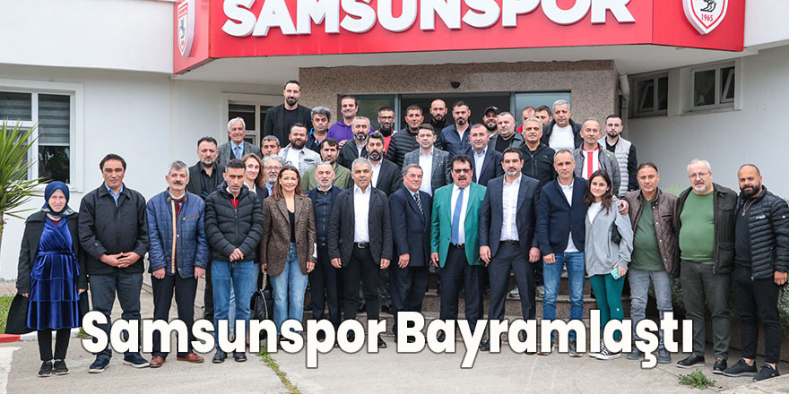 Samsunspor Bayramlaştı