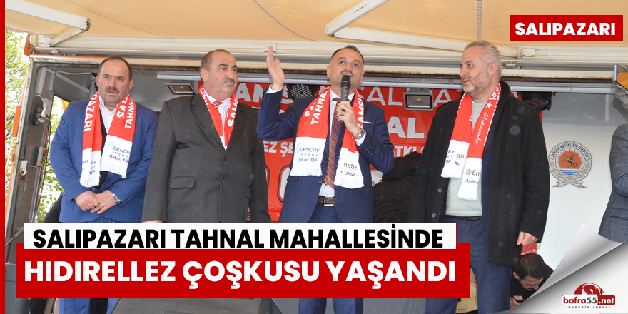 Tahnal Mahallesinde Hıdırellez Coşkusu Yaşandı