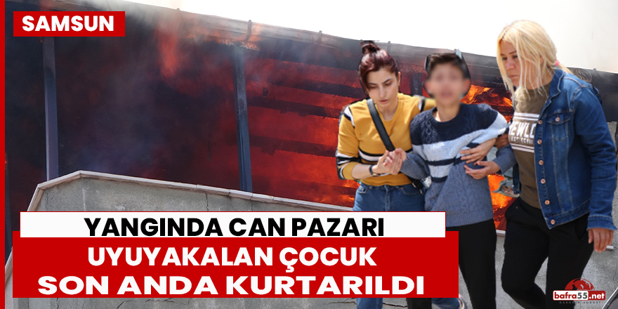 Yangında can pazarı