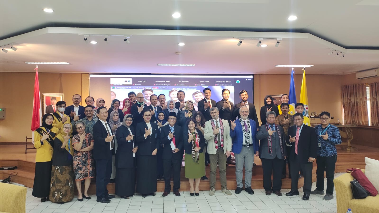 OMÜ ile Politeknik Negeri Jakarta Üniversitesi arasında iş birliği