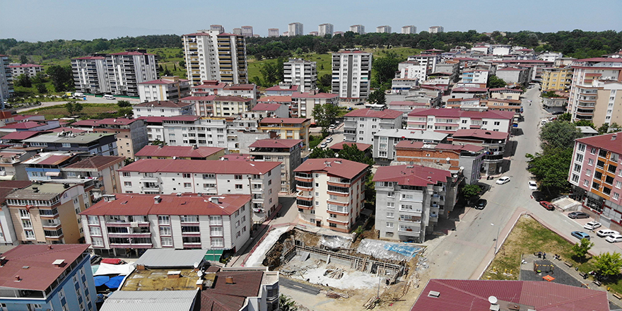 Samsun'da tahliye edilen 2 binayla ilgili yeni gelişme