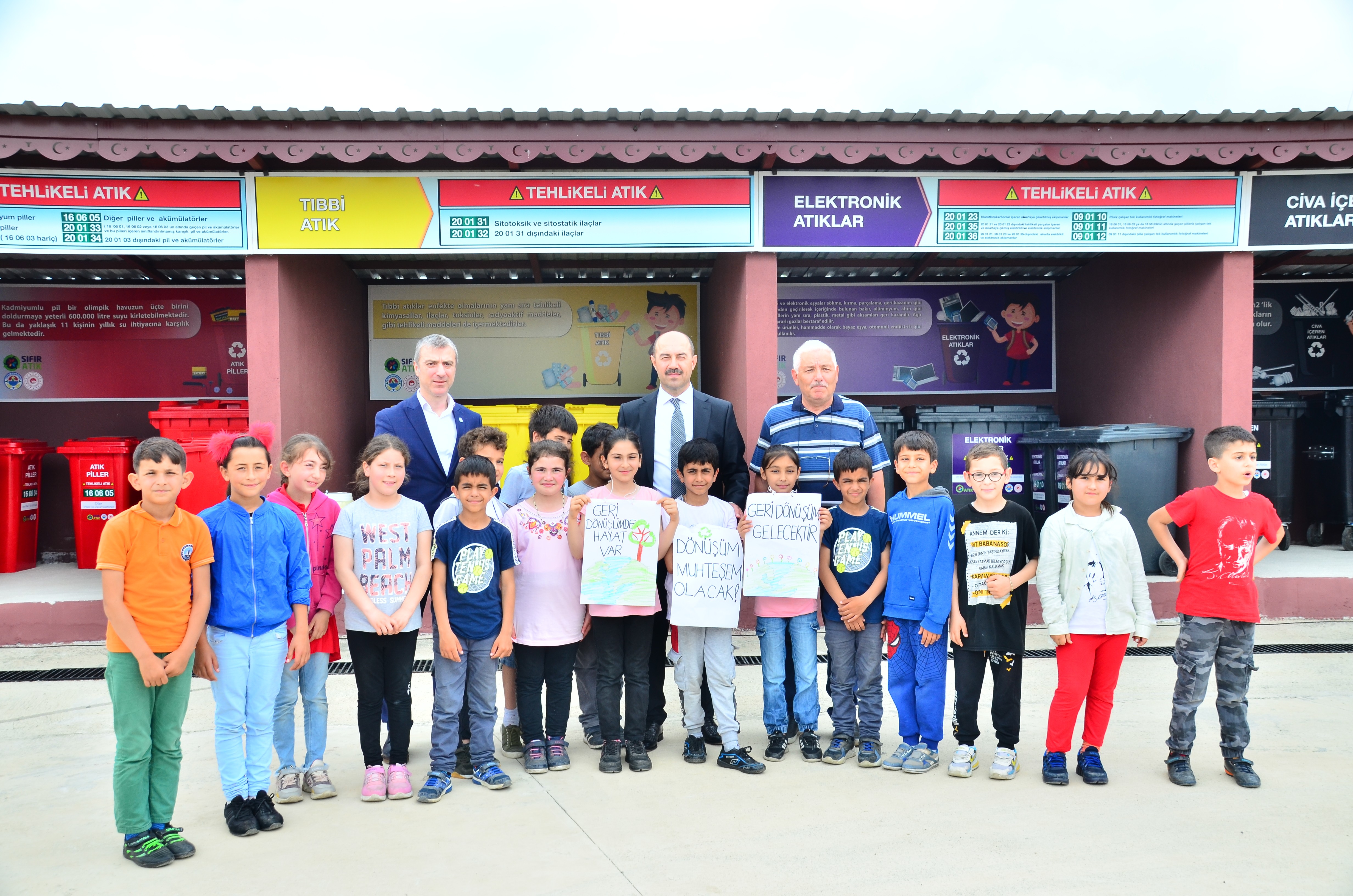 Terme’nin ilk katı atık getirme merkezi açıldı