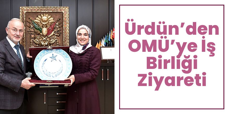 Ürdün’den OMÜ’ye İş Birliği Ziyareti