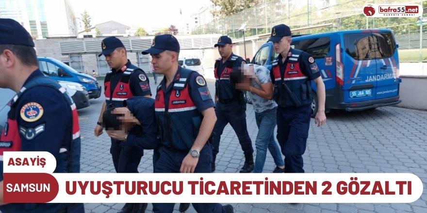 Uyuşturucu ticaretinden 2 gözaltı