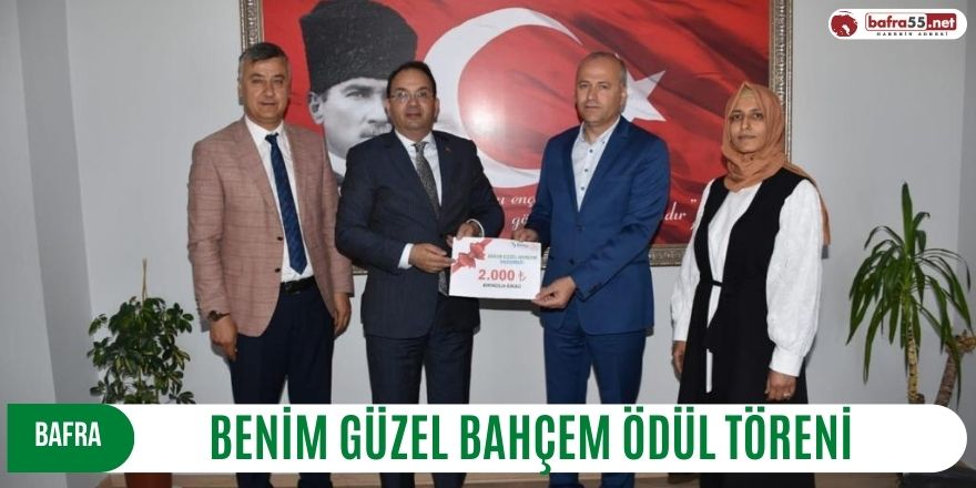 Benim Güzel Bahçem Ödül Töreni