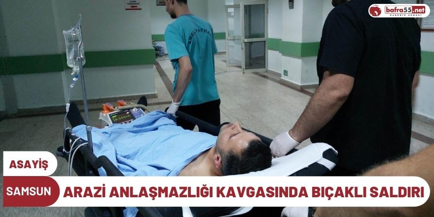 Arazi Anlaşmazlığı Kavgasında Bıçaklı Saldırı