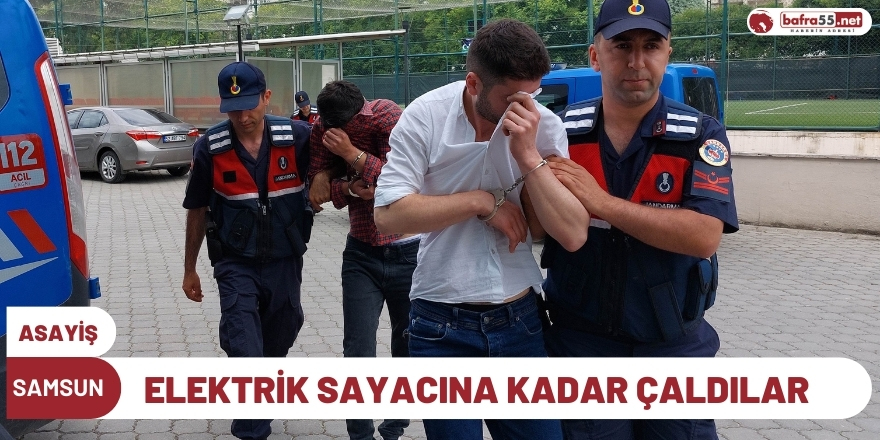 Elektrik Sayacına Kadar Çaldılar