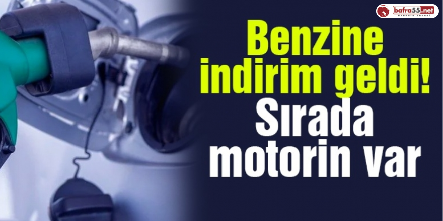 Motorine indirim geliyor