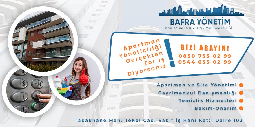 Bafra Yönetim Profesyonel Site ve Apartman Yöneticiliği