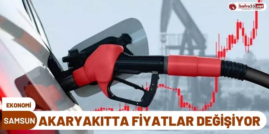 AKARYAKITTA FİYATLAR DEĞİŞİYOR