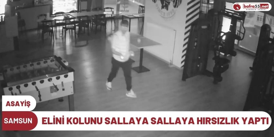 Elini Kolunu Sallaya Sallaya Hırsızlık Yaptı