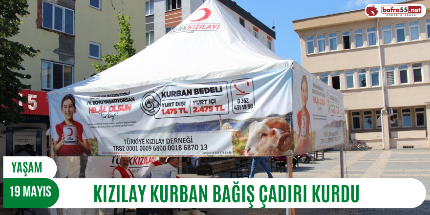 KIZILAY KURBAN BAĞIŞ ÇADIRI KURDU