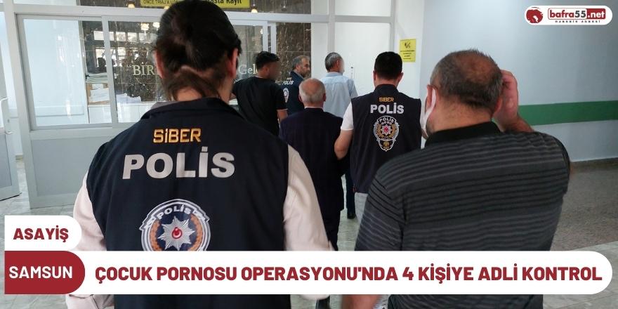 Çocuk pornosu operasyonunda 4 kişiye adli kontrol