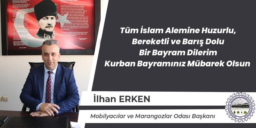 Başkan İlhan Erken'in Kurban Bayramı Mesajı