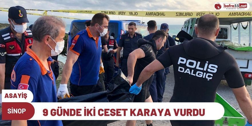 9 Günde İki ceset karaya vurdu