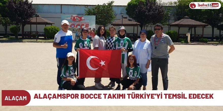 Alaçamspor bocce takımı Türkiye'yi temsil edecek