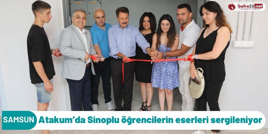 Atakum’da Sinoplu öğrencilerin eserleri sergileniyor