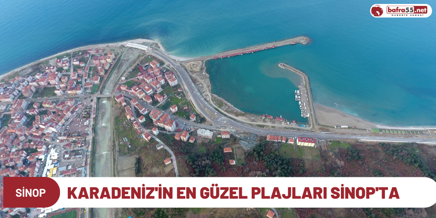 Karadenizin en güzel plajları Sinop'ta