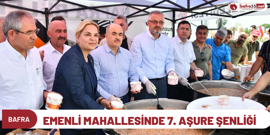 Emenli mahallesinde 7. Aşure Şenliği