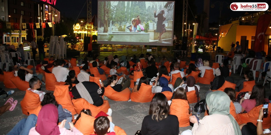 İlkadım Geleneksel Açık Hava Film Festivali başladı