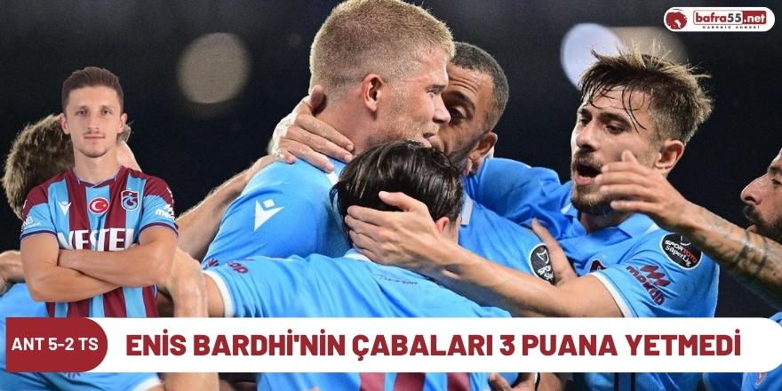 Enis Bardhi'nin çabaları 3 puana yetmedi !