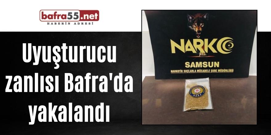 Uyuşturucu zanlısı Bafra'da yakalandı