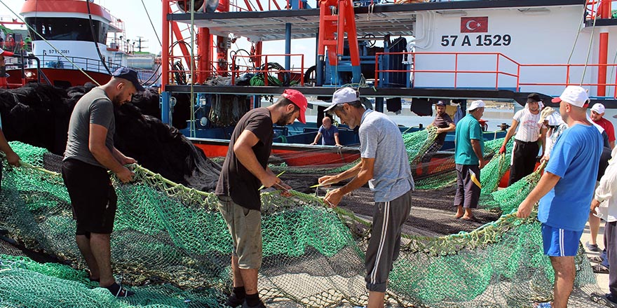 Balıkcıların 1 Eylül Hazırlıkları