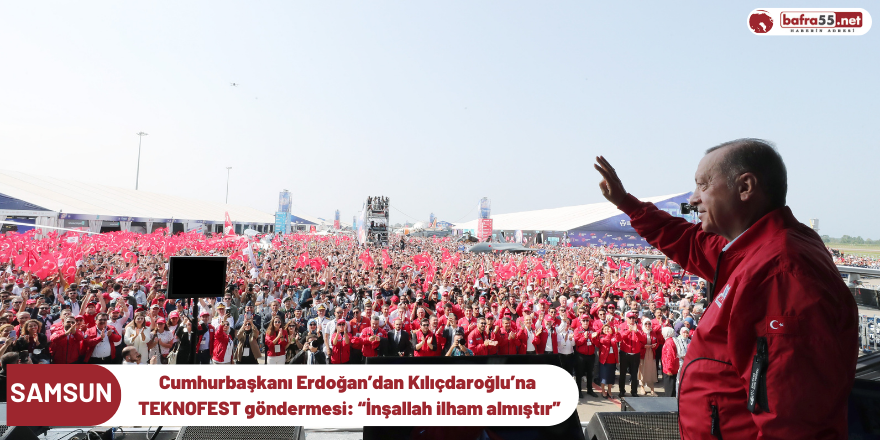 Cumhurbaşkanı Erdoğan’dan Kılıçdaroğlu’na TEKNOFEST göndermesi: “İnşallah ilham almıştır”