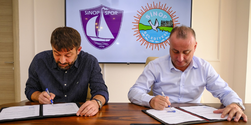 Sinop Belediyesi ve Sinopspor arasında protokol imzalandı