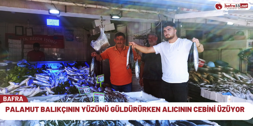 Palamut Balıkcının yüzünü güldürüken,alıcının cebini üzüyor