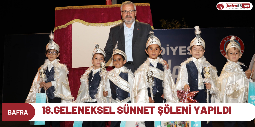 18.GELENEKSEL SÜNNET ŞÖLENİ YAPILDI