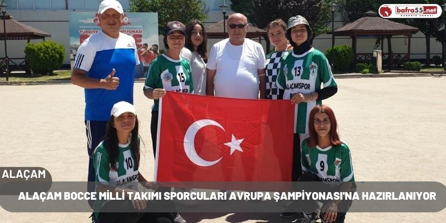 Alaçam Bocce Milli Takımı sporcuları Avrupa Şampiyonası'na hazırlanıyor