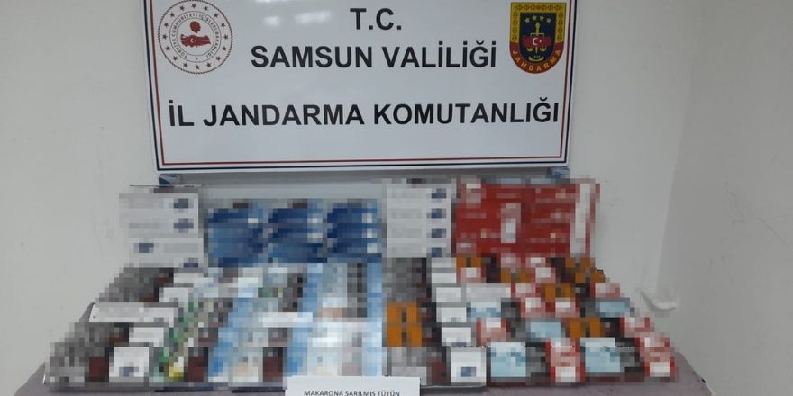 jandarmadan 16 bin 800 dal dolu makaron operasyonu