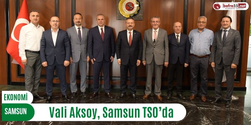 Vali Aksoy, Samsun TSO’da