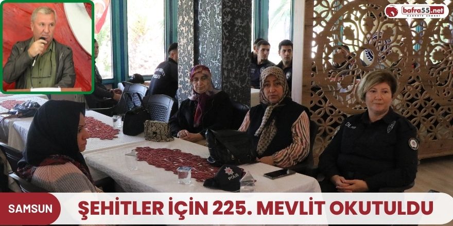 Erim: "Samsun genelinde 81 şehit polis ailemiz ikamet ediyor"