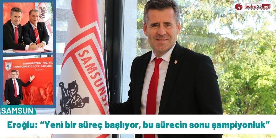 Hüseyin Eroğlu, Samsunspor ile resmi sözleşmeyi imzaladı