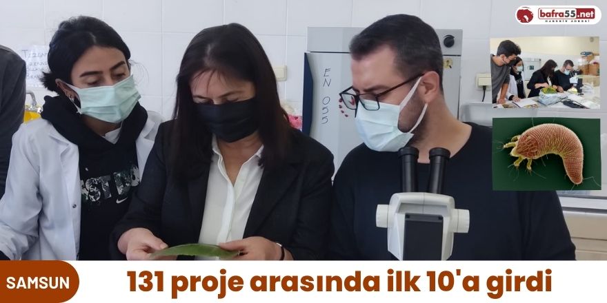 131 proje arasında ilk 10'a girdi