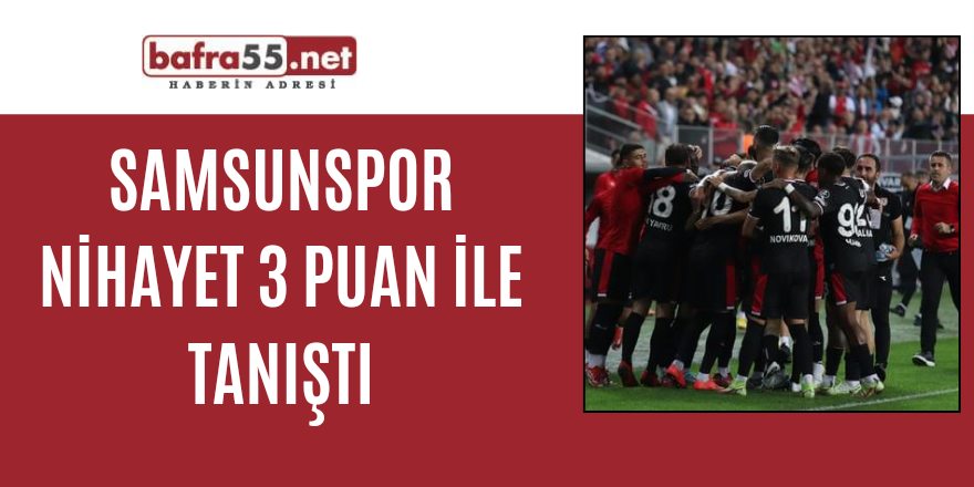 Samsunspor: 2 - Gençlerbirliği: 0