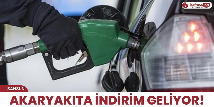 Akaryakıta indirim geliyor!