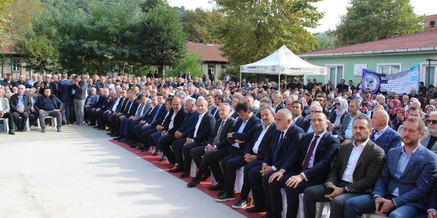 Sinop'ta selde hayatını kaybedenler için anıt yapıldı