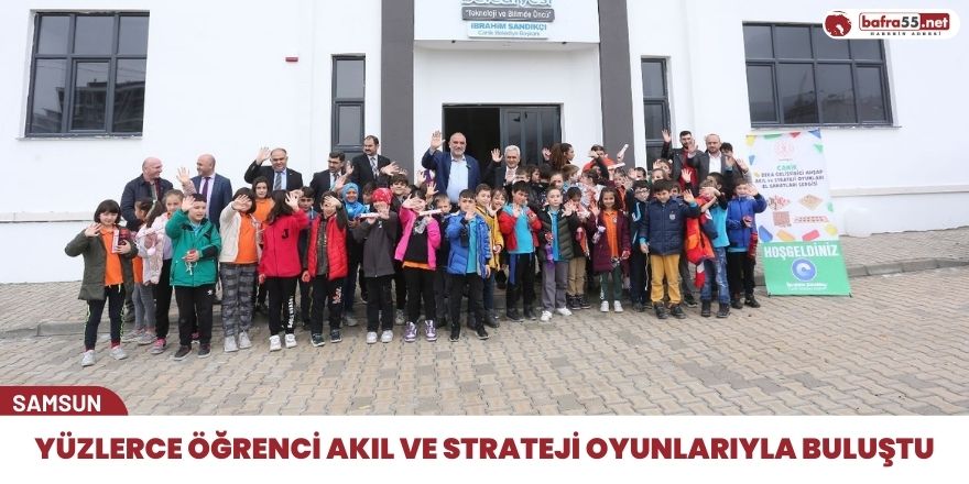 Yüzlerce öğrenci akıl ve strateji oyunlarıyla buluştu