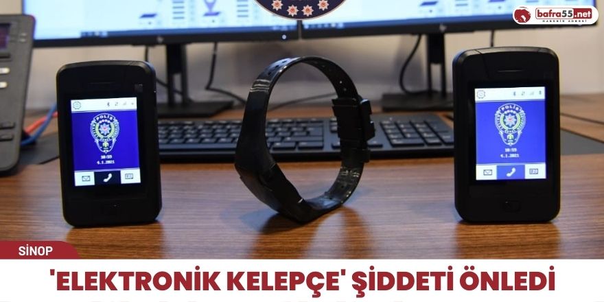 'Elektronik kelepçe' şiddeti önledi