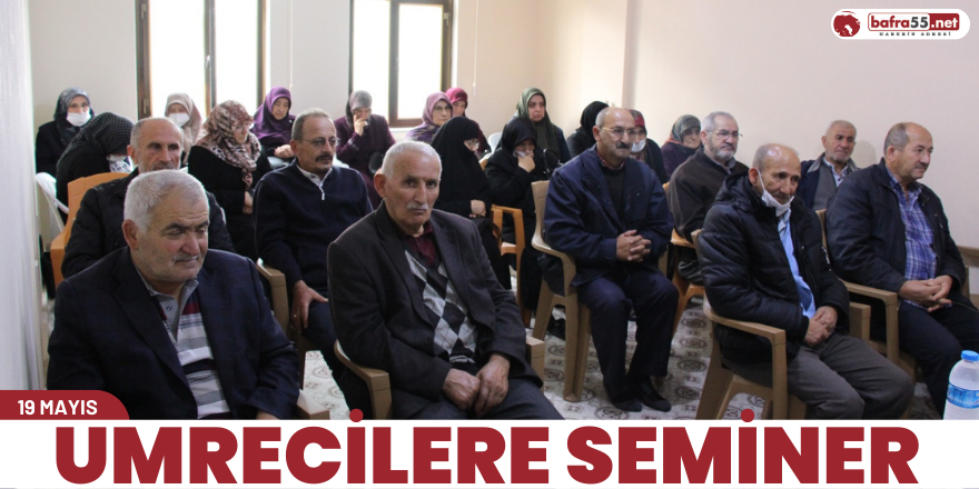 UMRECİLERE SEMİNER 