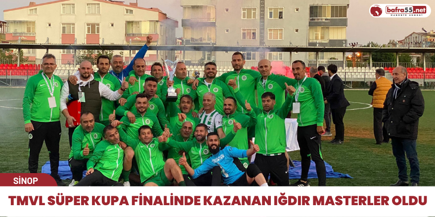 TMVL Süper Kupa finalinde kazanan Iğdır Masterler oldu