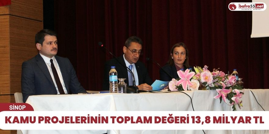 Kamu projelerinin toplam değeri 13,8 milyar TL