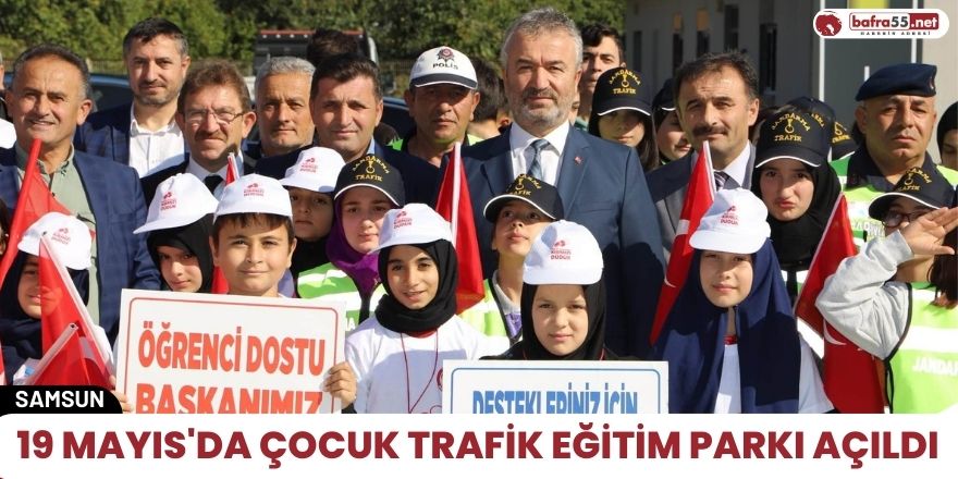 Çocuk Trafik Eğitim Parkı açıldı